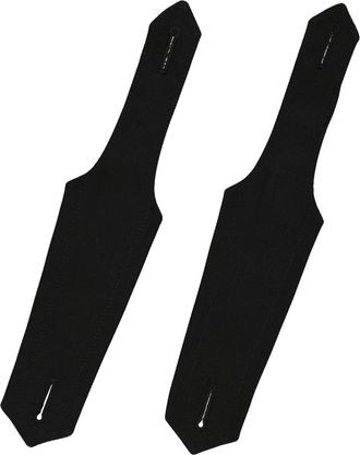 Burberry Mens Black Epaulette Shoulder Detail