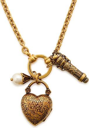 Chloé The Château Treasures Locket Necklace - Gold - One Size