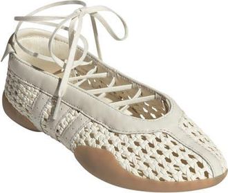 adidas Taekwondo Mei Sneaker in Cream White/Cream White/Gum4 at Nordstrom, Size 10.5