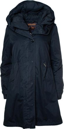 Woolrich Blue parka coat
