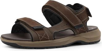 Clarks Guideview Trek Mens Sandals Beeswax Leather : 10.5 D - Medium