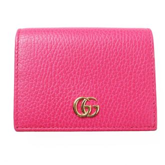 Gucci Pink Leather Wallet (Bi-Fold) (Pre-Owned)