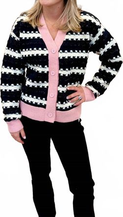 Wild Pony Womens Alice Cardigan In Black
