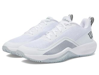 Wilson Rush Pro Lite Womens Tennis Shoes White/Pearl Blue/Monument : 5.5 B - Medium, Synthetic