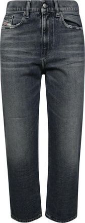 Diesel 2016 D-Air Straight Jeans - Dames - Regular Fit Jeans - Blauw - W28 - Katoen - Jeans