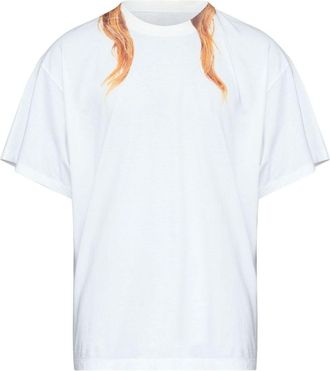 Maison Margiela Logo Baumwoll-T-Shirt
