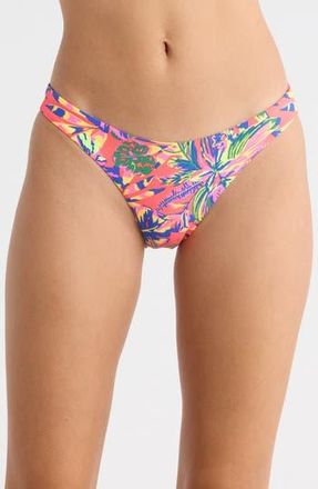 Maaji Sublimity Reversible Bikini Bottoms in Pink at Nordstrom Rack, Size Medium