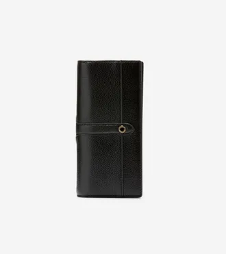 Cole Haan Womens Esme Vertical Wallet - Black