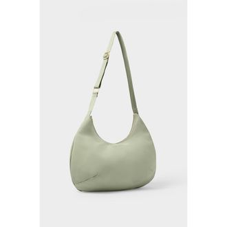 Katie Loxton Nylon-Luxe Sling Shoulder Bag in Matcha at Nordstrom