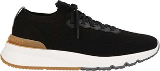 Brunello Cucinelli Black Running Sock Sneakers