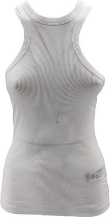 Dondup Sleeveless Top - Dames - Tops zonder mouwen - Wit - L - Tops