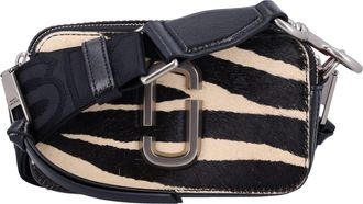 Marc Jacobs The Zebra Haircalf Snapshot Bag