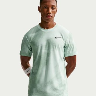 Nike Mens Court Slam Dri-FIT ADV Tennis Top in Green | IB1016-394