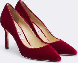 Jimmy Choo London Salones Romy de terciopelo