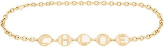 Chlo&eacute; Script Jewelry Riem - Dames - Riemen - Geel - ONE Size - Accessoires