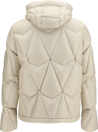Moose Knuckles Mens Quilted Iceberg Puffer Jacket Alabaster Down Coat