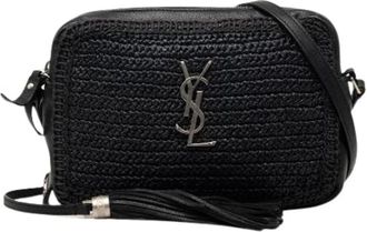 Saint Laurent Pre-owned Lou Camera Bag - Dames - Vintage Schoudertas - Zwart - ONE Size - Leer - Vintage