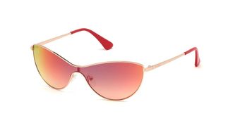 Guess GU7630 28U Womens Sunglasses Gold Size 62