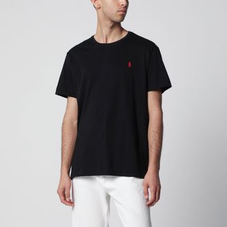 Polo Ralph Lauren T-shirt black in cotton Custom Slim-Fit