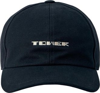 Rick Owens Temple Baseball Cap - Heren - Accessoires - Zwart - Maat: S Katoen
