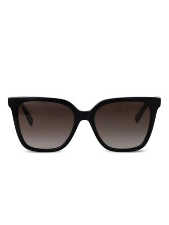 Longchamp cat-eye sunglasses - women - Acetate - 55 - Black