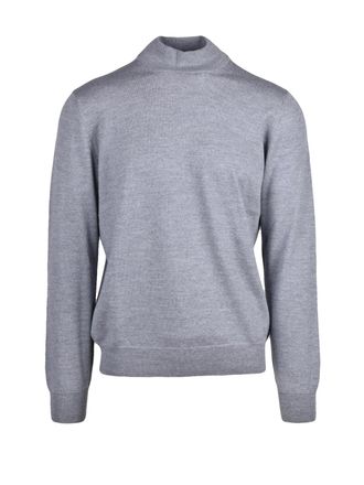 Gran Sasso Turtleneck Sweater in Fine-Knit Virgin Wool