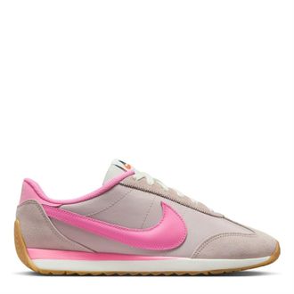 Nike Dames/Dames Waffle Debut Suede Wedge Trainers (Rood/Roze)