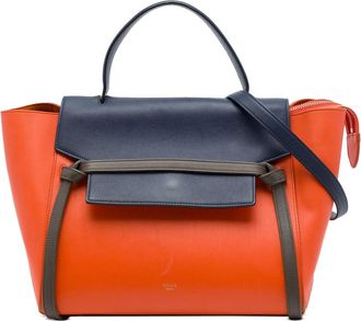 Celine Pre-owned Celine Mini Tricolor Leather Belt Bag Ladies ADBBVQ8KDUPHKASQ