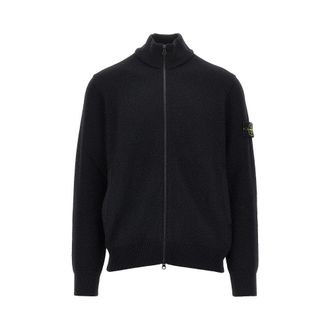 Stone Island Virgin wool full-zip cardigan Man XXL
