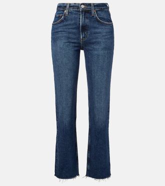 A Gold E Valen mid-rise straight jeans