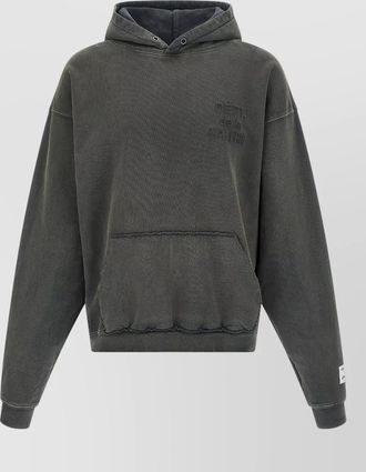 Gallery Dept. hooded sweatshirt featuring embossed logo