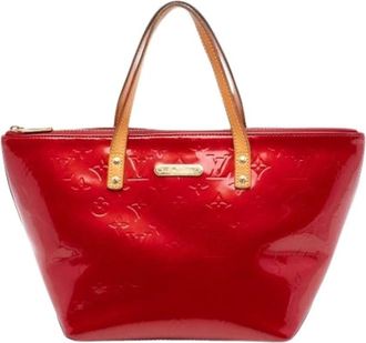 Louis Vuitton Pre-owned Tote Bags, female, Red, Size: ONE SIZE Pre-owned Bellevue PM