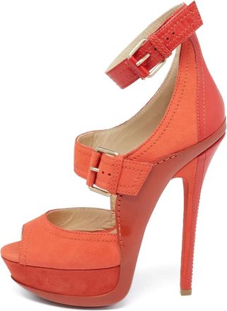 Jimmy Choo London Sandali con fibbia 150mm - Arancione