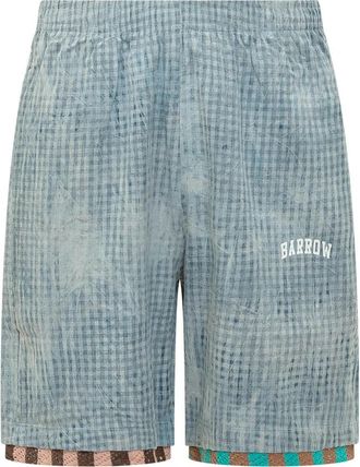 Barrow Chambray Shorts - Heren - Korte Broeken - Blauw - L - Denim - Korte Broeken
