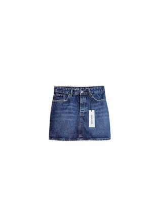 Each Other Denim Mini Skirt Size S