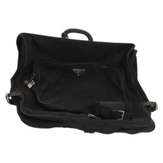 Prada Pre-owned Garment Cover - Dames - Pre-owned - Zwart - Maat: ONE Size Leer