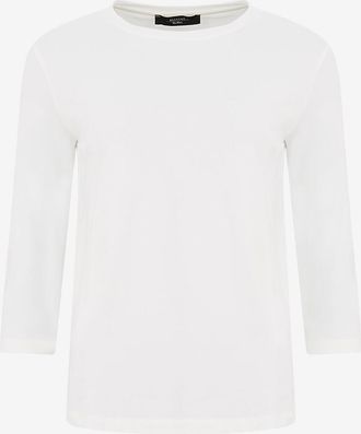 Max Mara T-Shirt mit 3/4-&Auml;rmeln aus Baumwolle Multia