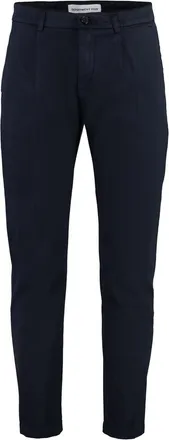 Department Five Dark Navy Tapered Pants