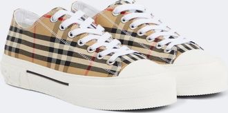 Burberry Burberry Check canvas sneakers