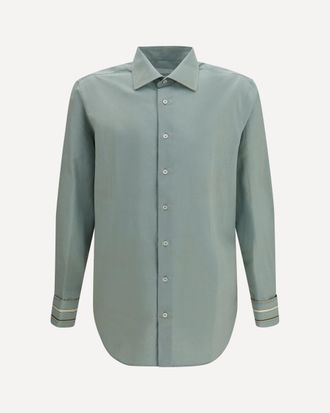 Prada Cotton Shirt with a worn-in effect Male 40