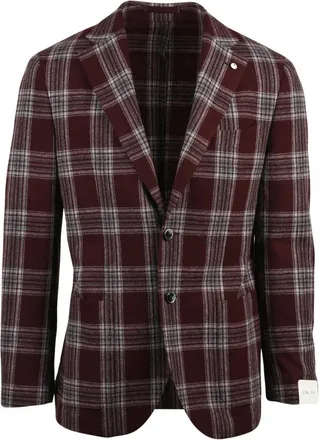 L.B.M. 1911 Hombre, Chaquetas, Rojo, Talla: M