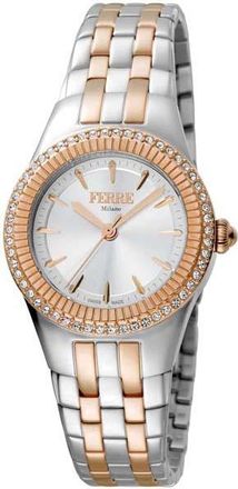 Gianfranco Ferre White Mother of Pearl Dial Ladies Watch FM1L089M0101