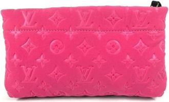 Louis Vuitton Pre-owned Clutches, female, Pink, Size: ONE SIZE Pre-owned Vintage Canvas Clutch