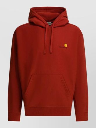 Carhartt Work in Progress hooded sweatshirt drawstring hood kangaroo pocket