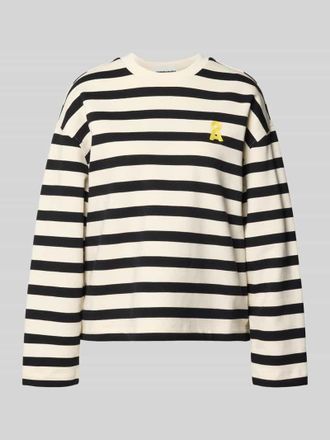 Armedangels Armedangels Oversized Sweatshirt aus reiner Baumwolle Modell FRANKAA BOLD in Black, Gr&ouml;&szlig;e XL