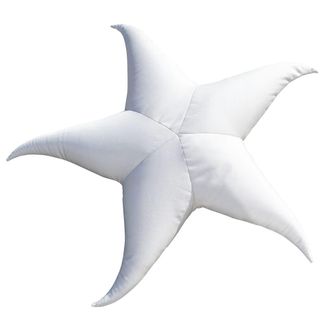 MX HOME Puf estrella de mar exterior flotante blanco xl