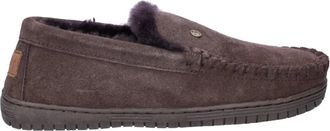 Warmbat Grizzly Moccasin - Heren - Schoenen - Bruin - Maat: 44 EU Wol