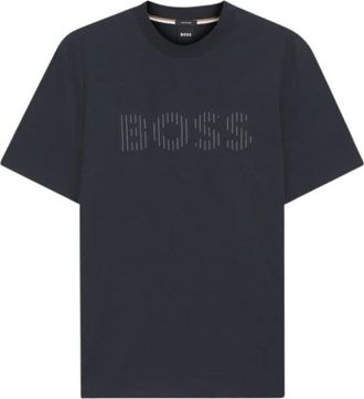 HUGO BOSS Hombre, Camisetas, Azul, Talla: M
