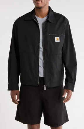 Carhartt Work in Progress Postal Workwear Jacket in Black at Nordstrom, Size Xx-Large