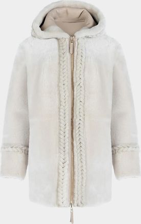 Gorski Reversible Merino Shearling Hooded Parka